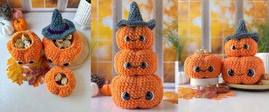 Sneak Peek: Stack & Stash Pumpkins Crochet Pattern