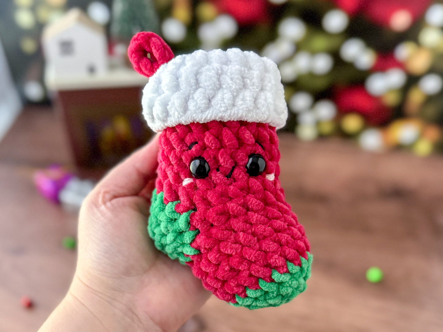 Mini Stocking Crochet Pattern