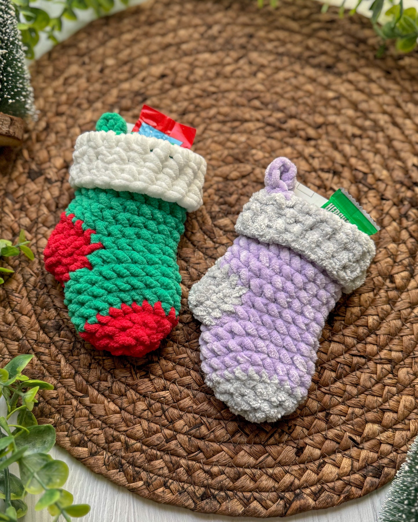 Mini Stocking Crochet Pattern