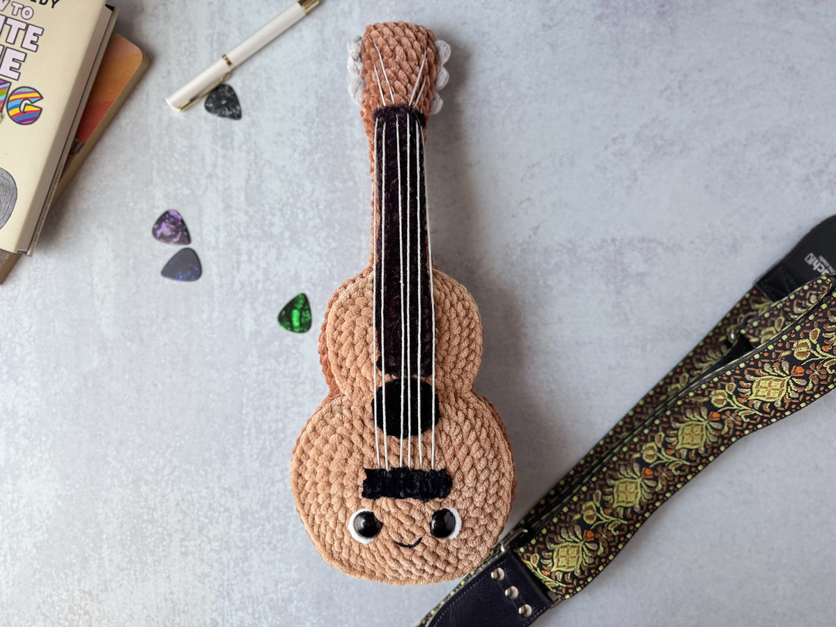 Big Guitar Crochet Pattern