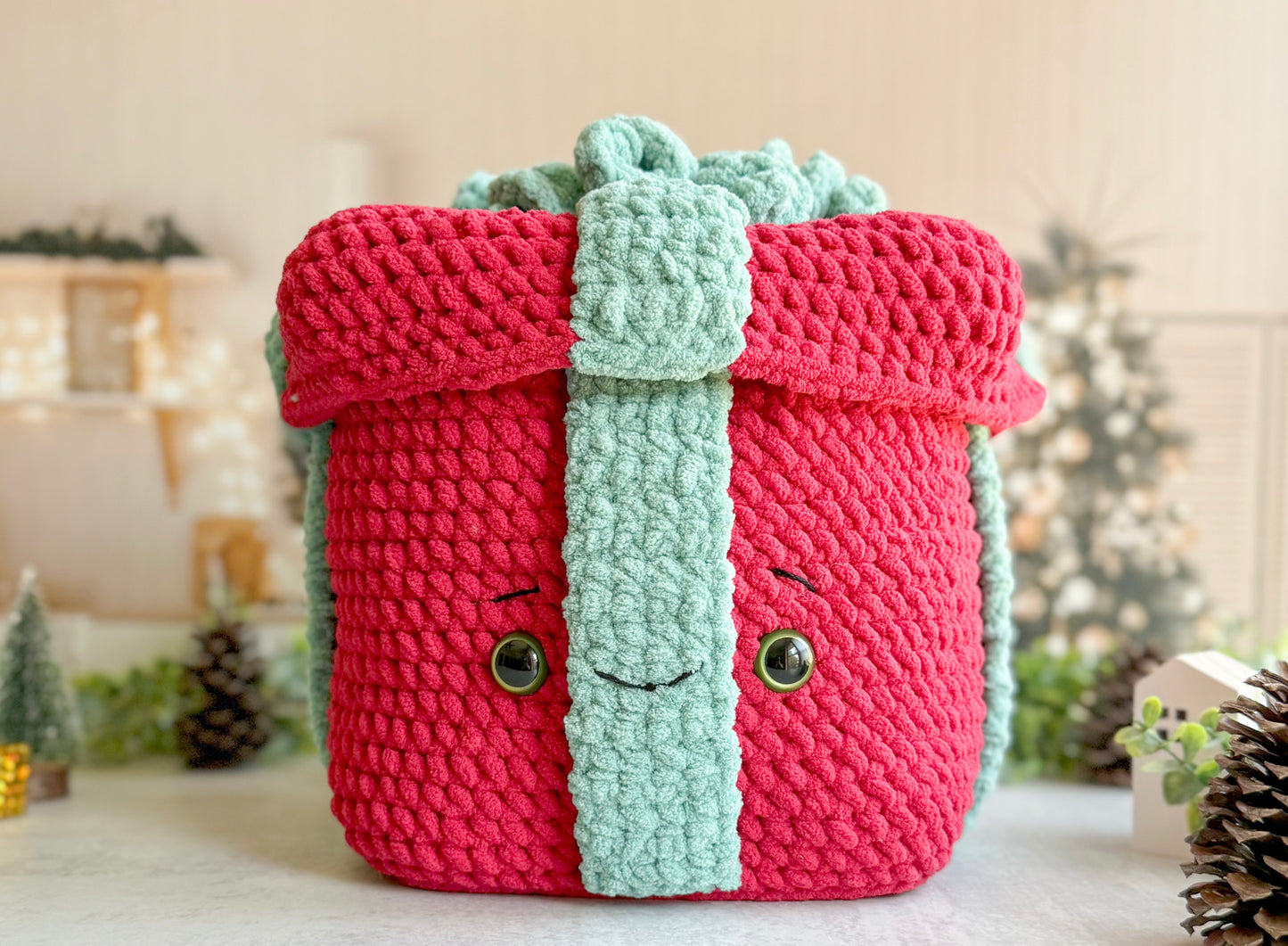 Big Christmas Present Crochet Pattern
