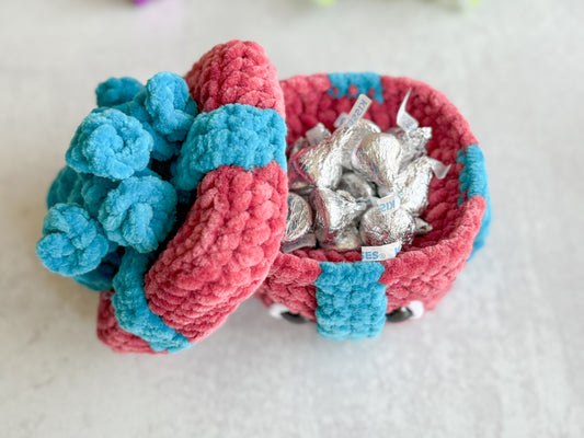 Bundle: Big and Mini Christmas Present Crochet Pattern