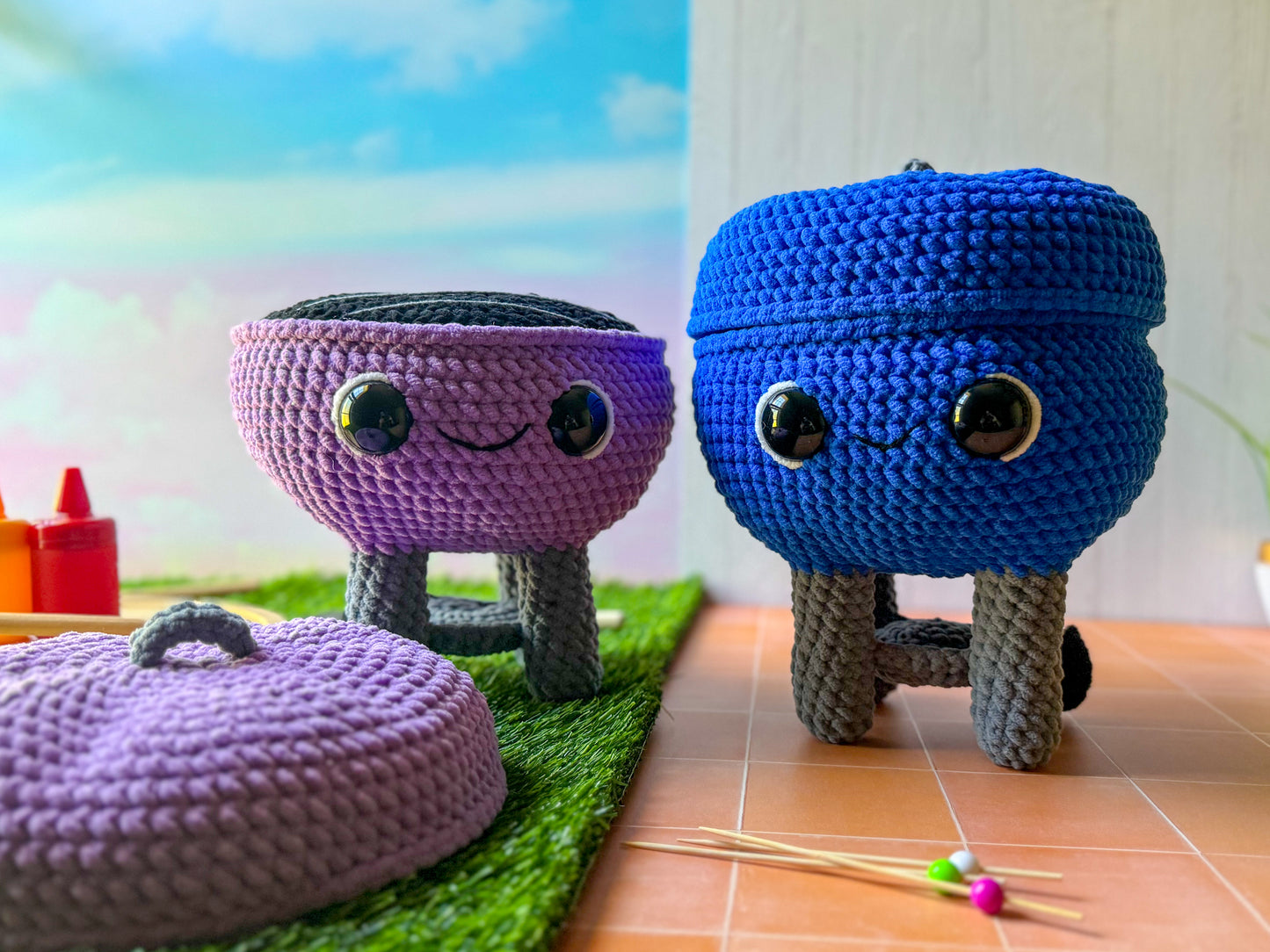 Big BBQ Grill Crochet Pattern