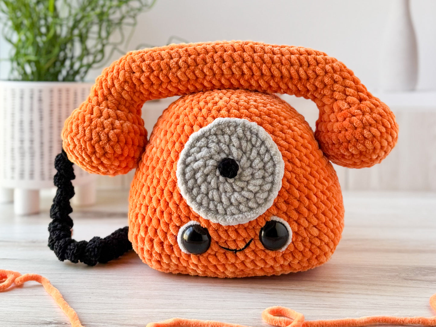 Big Rotary Phone Crochet Pattern