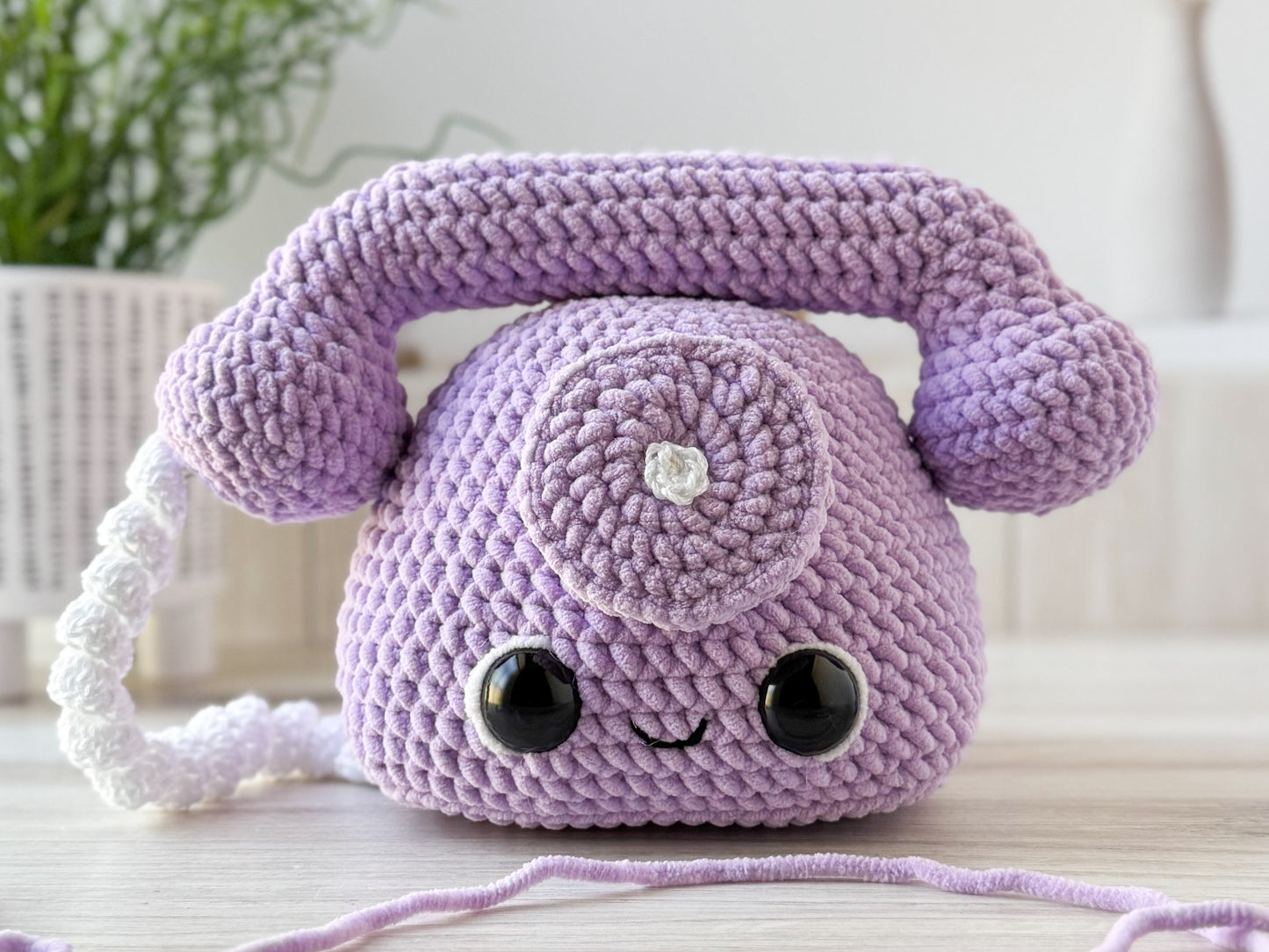 Big Rotary Phone Crochet Pattern