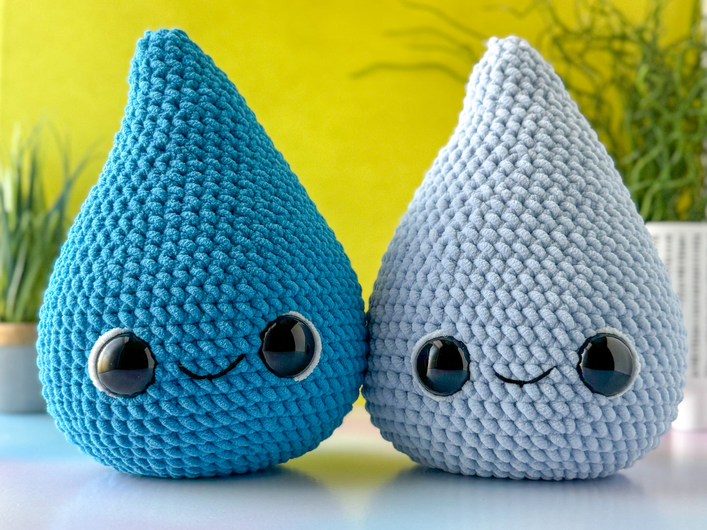 Big Raindrop Crochet Pattern
