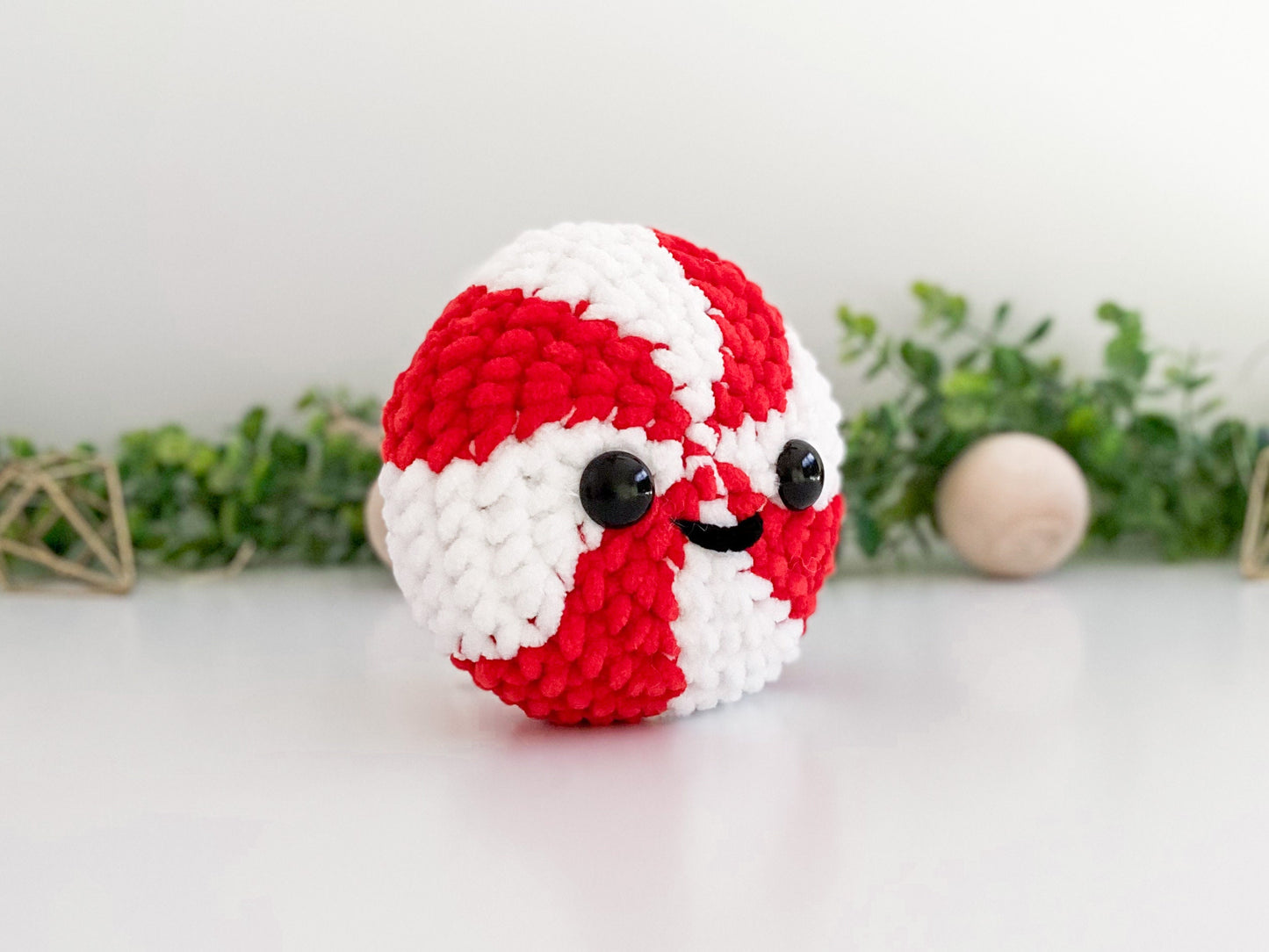 Mini Crochet Peppermint Pattern