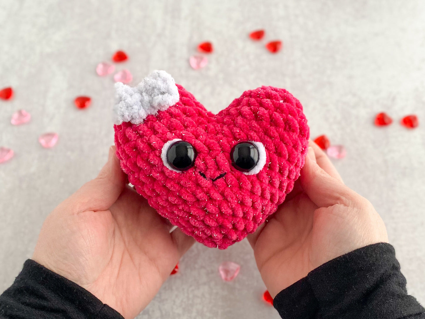 Mini Sweet Heart Crochet Pattern