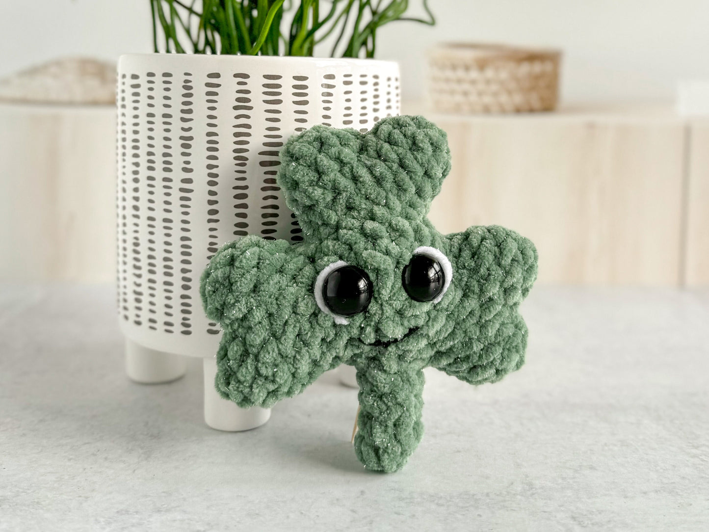 Mini Shamrock Crochet Pattern