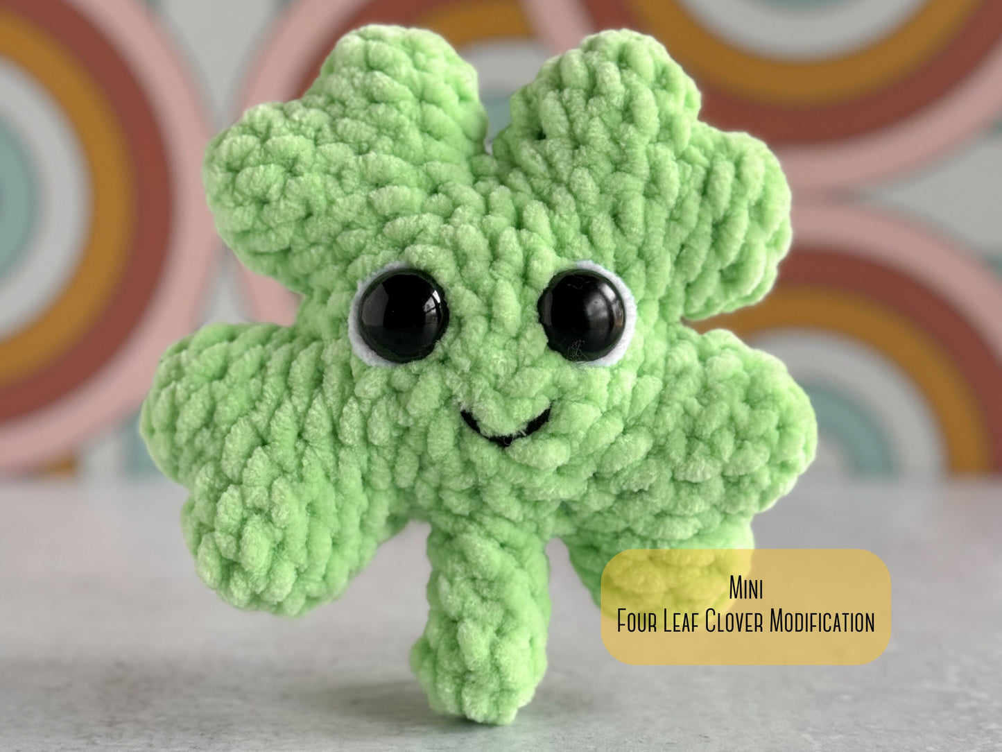 Mini Shamrock Crochet Pattern