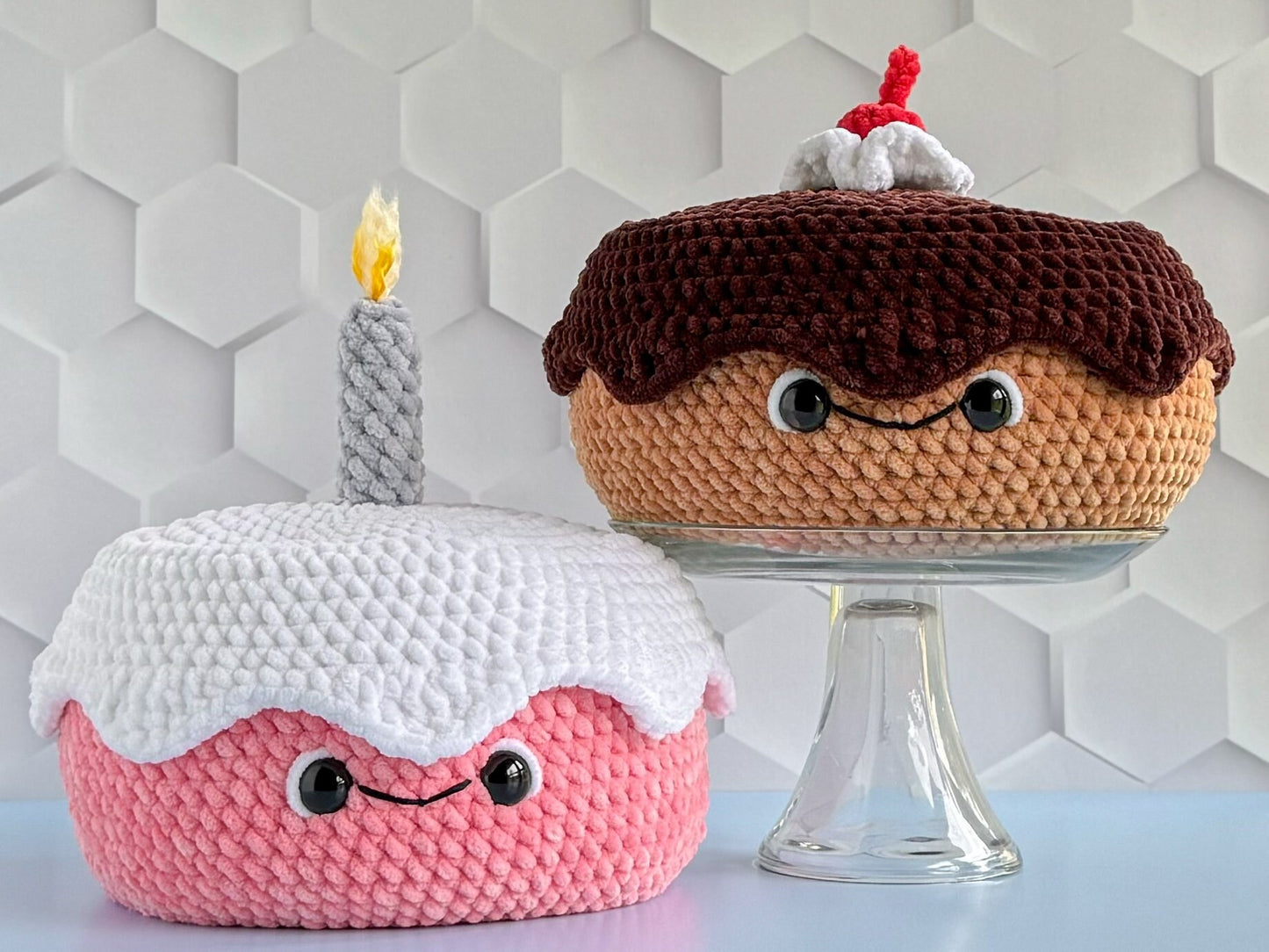 Big Birthday Cake Crochet Pattern