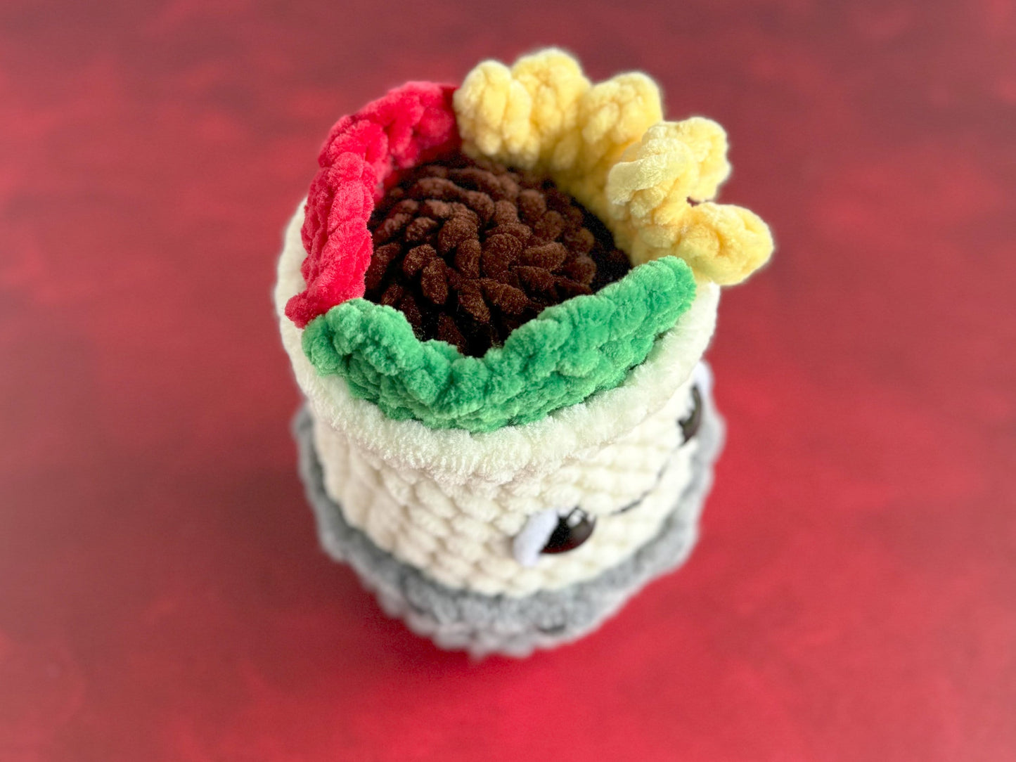 Mini Burrito Crochet Pattern