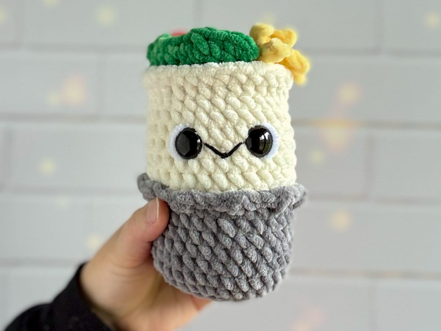 Mini Burrito Crochet Pattern