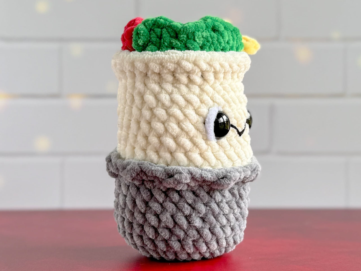 Mini Burrito Crochet Pattern