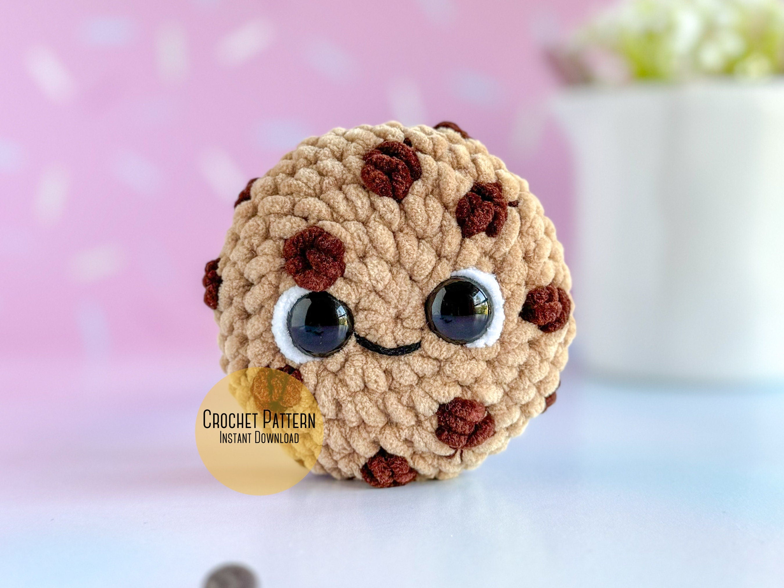 Mini Chocolate Chip Cookie Crochet Pattern Little Baby Rory Crafts mini-chocolate-chip-cookie-crochet-pattern-little-baby-rory-crafts