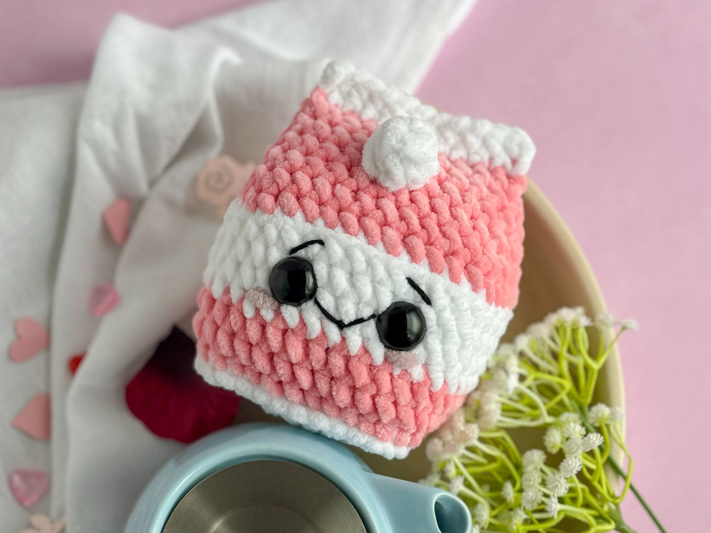 Mini Milk Carton Crochet Pattern