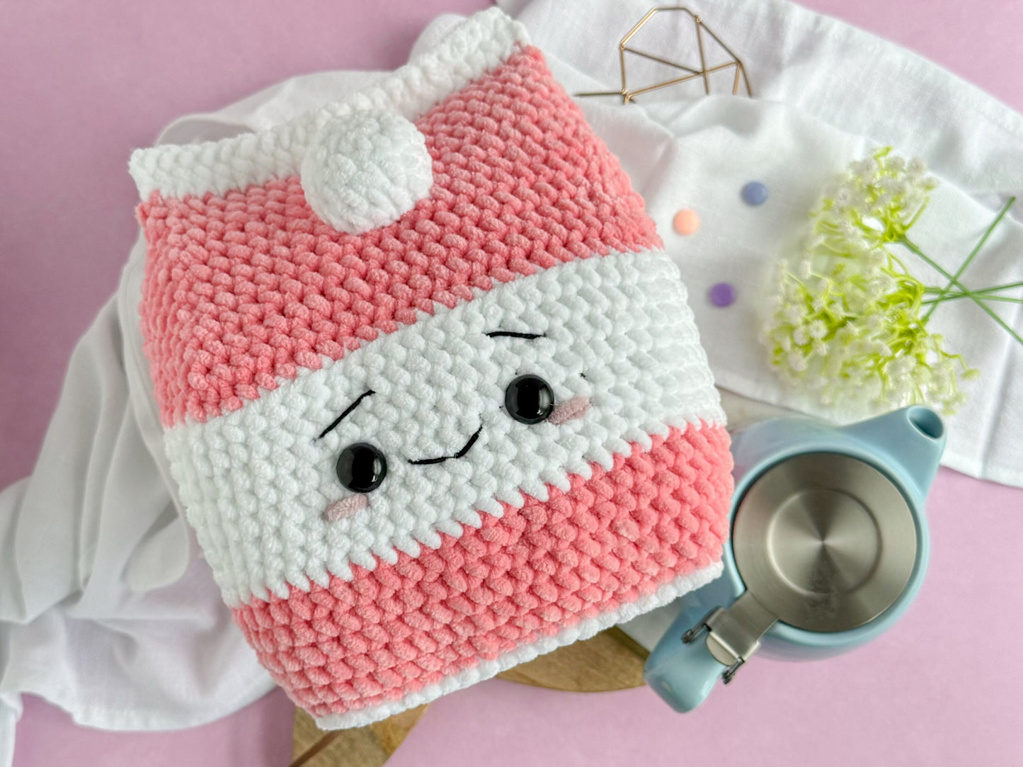 Big Milk Carton Crochet Pattern