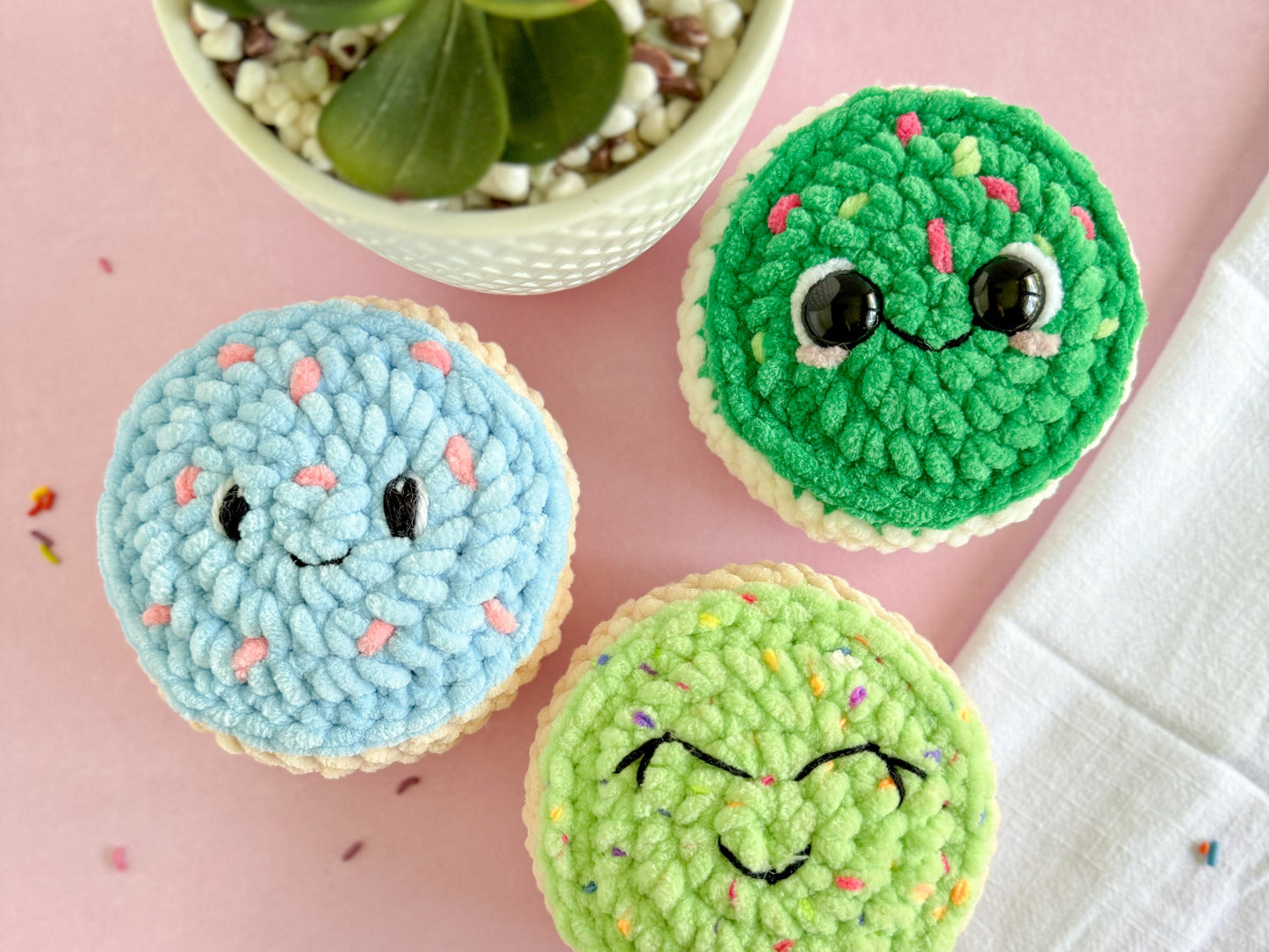 Bundle: Mini Milk and Cookies Crochet Patterns