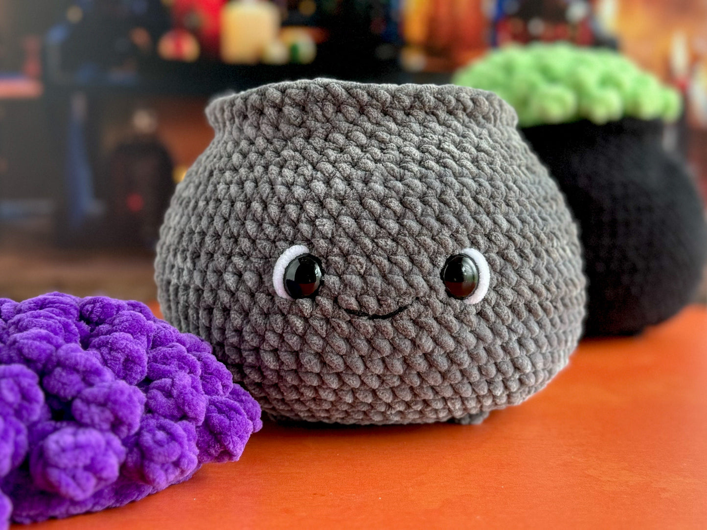 Big Cauldron Crochet Pattern