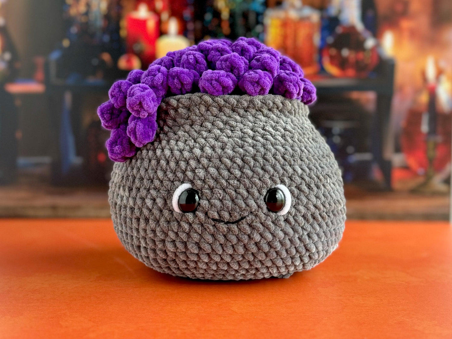 Halloween Big Crochet Pattern Bundle: Ghost, Cauldron, Candy Corn