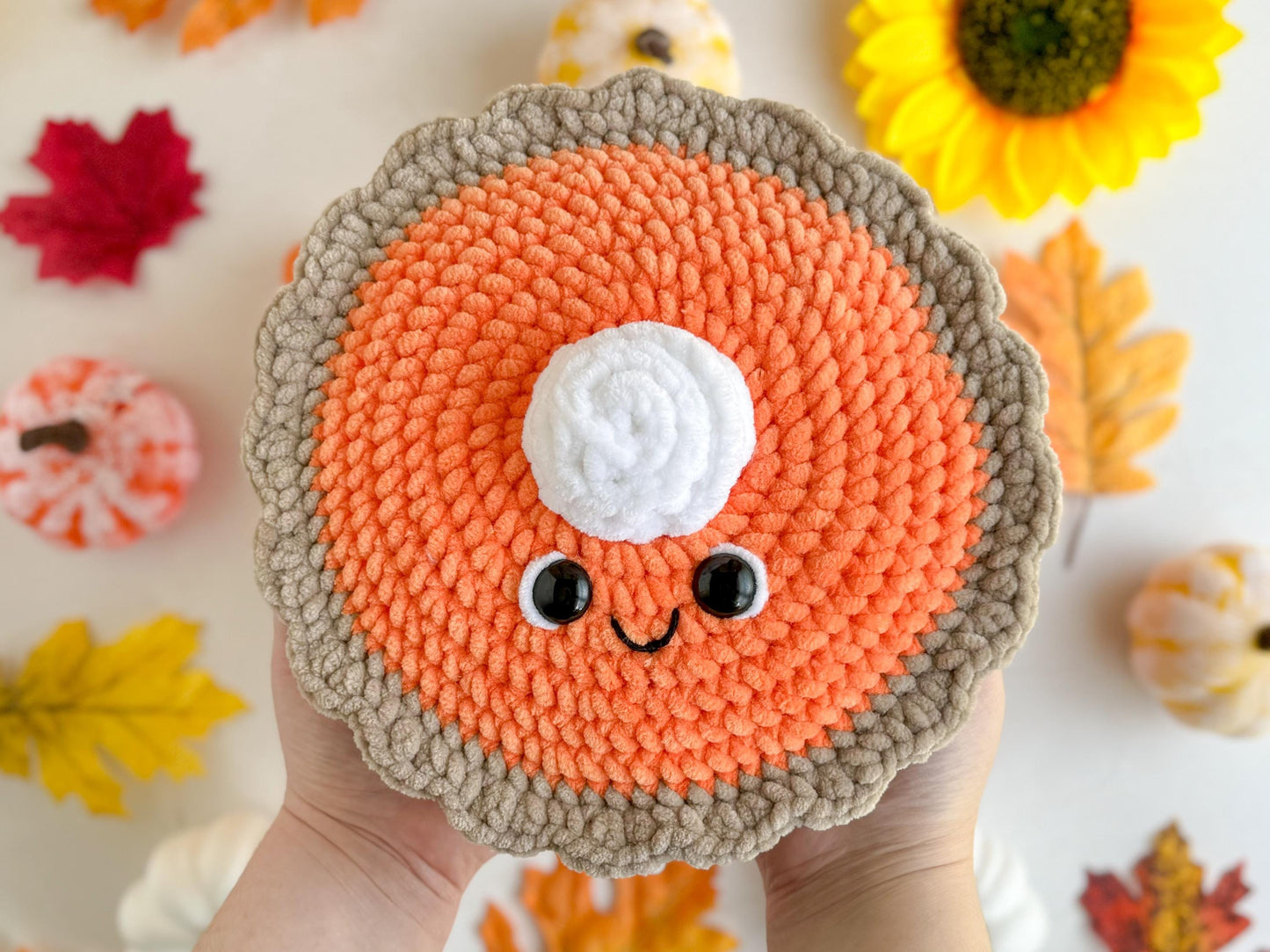 Big Pumpkin Pie Crochet Pattern