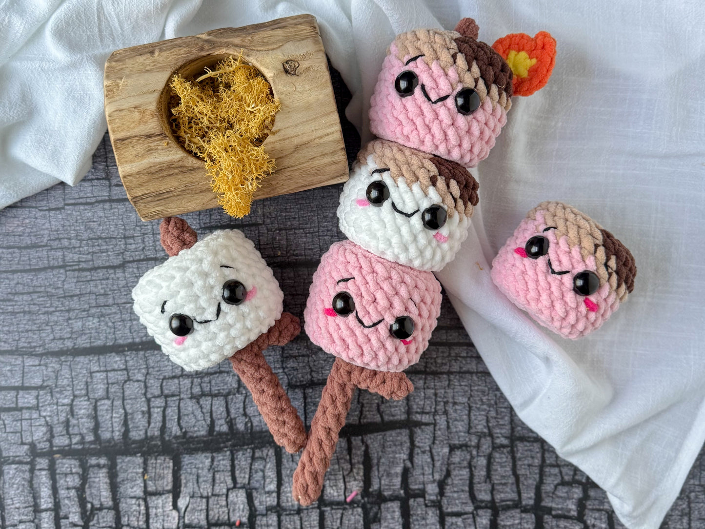 Marshmallow Stick Crochet Pattern