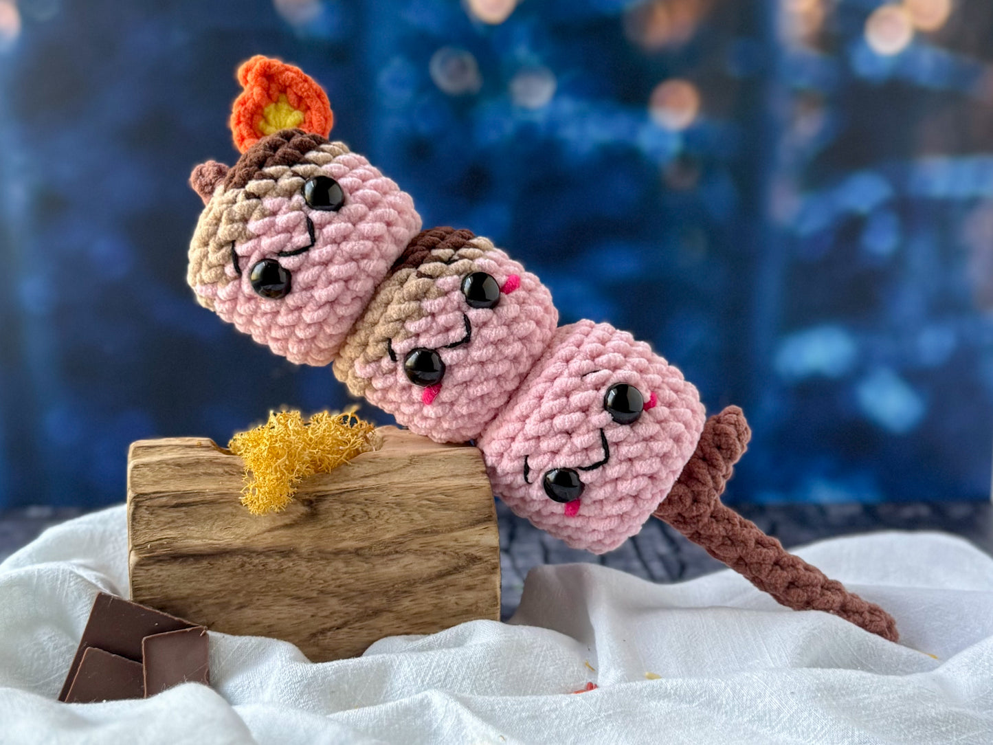 Marshmallow Stick Crochet Pattern