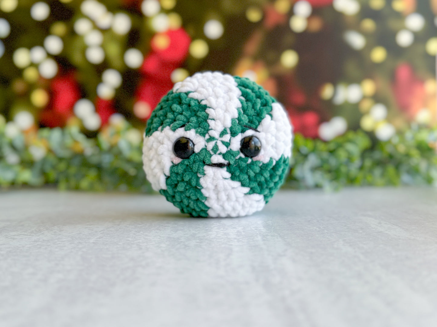 Christmas Crochet Pattern Mini Bundle: Present, Christmas Tree, Peppermint, Snowflake