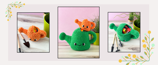A Crochet Watering Can Pattern Is Coming Soon (With a Hidden Candy Stash)