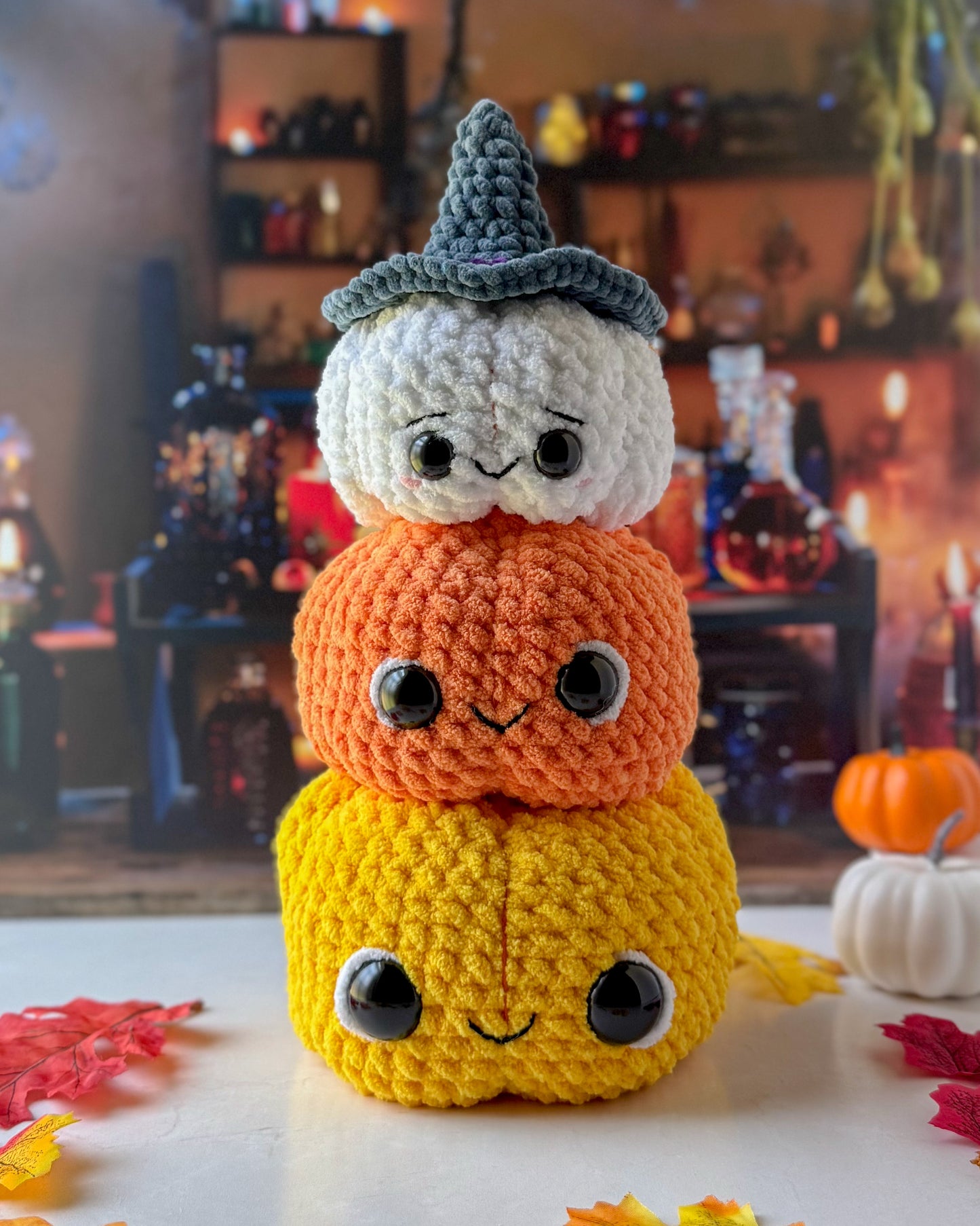 Stash & Stack Pumpkins Crochet Pattern