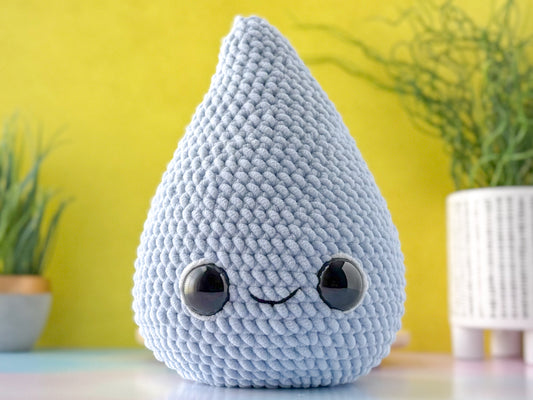 Big Raindrop Crochet Pattern
