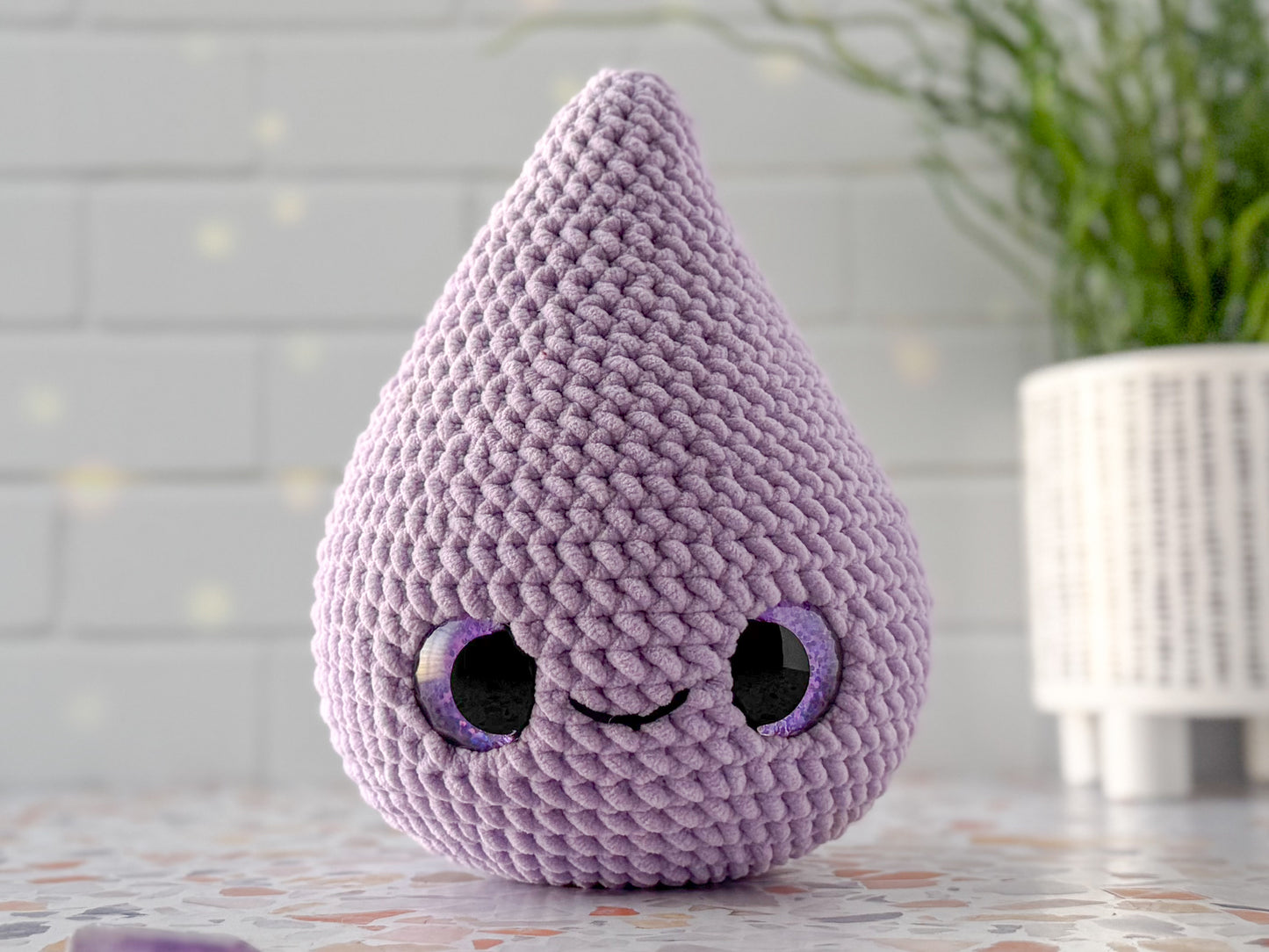 Big Raindrop Crochet Pattern