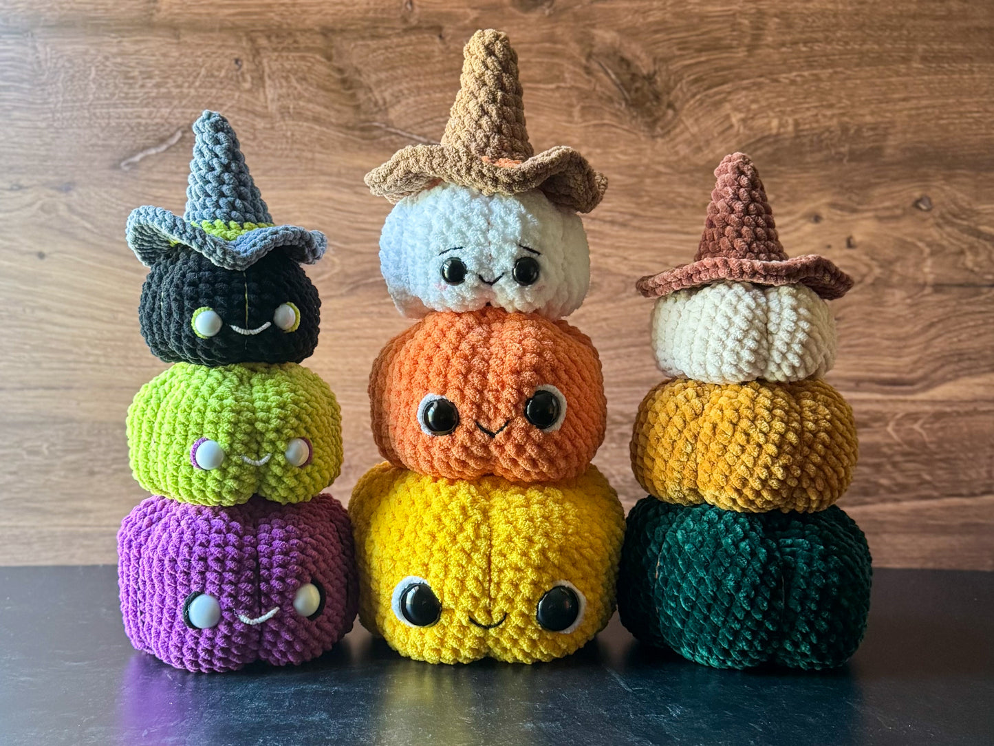 Stash & Stack Pumpkins Crochet Pattern