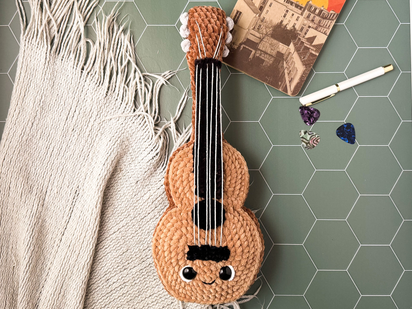 Big Guitar Crochet Pattern