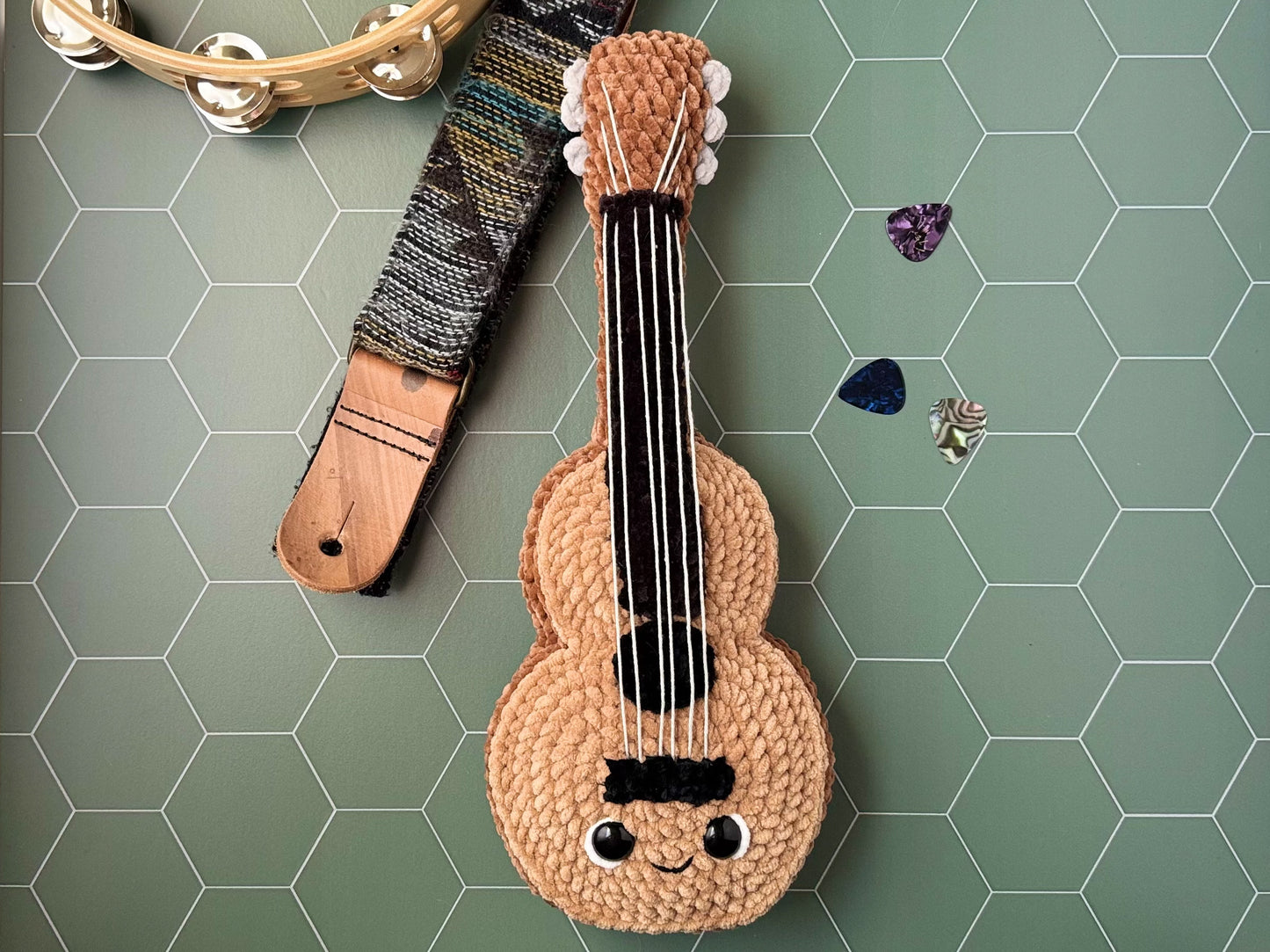 Big Guitar Crochet Pattern