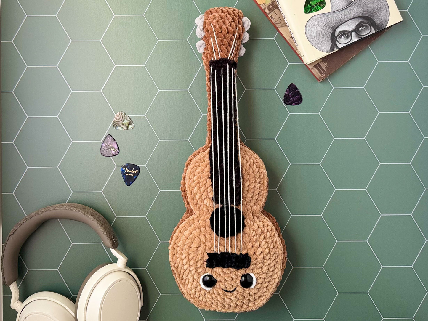 Big Guitar Crochet Pattern
