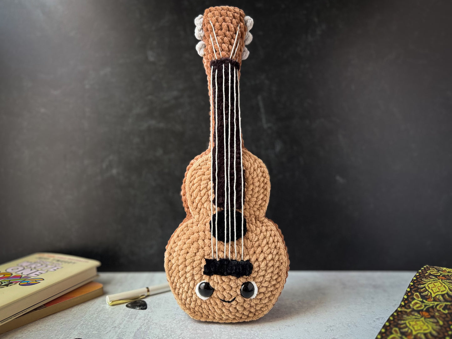 Big Guitar Crochet Pattern