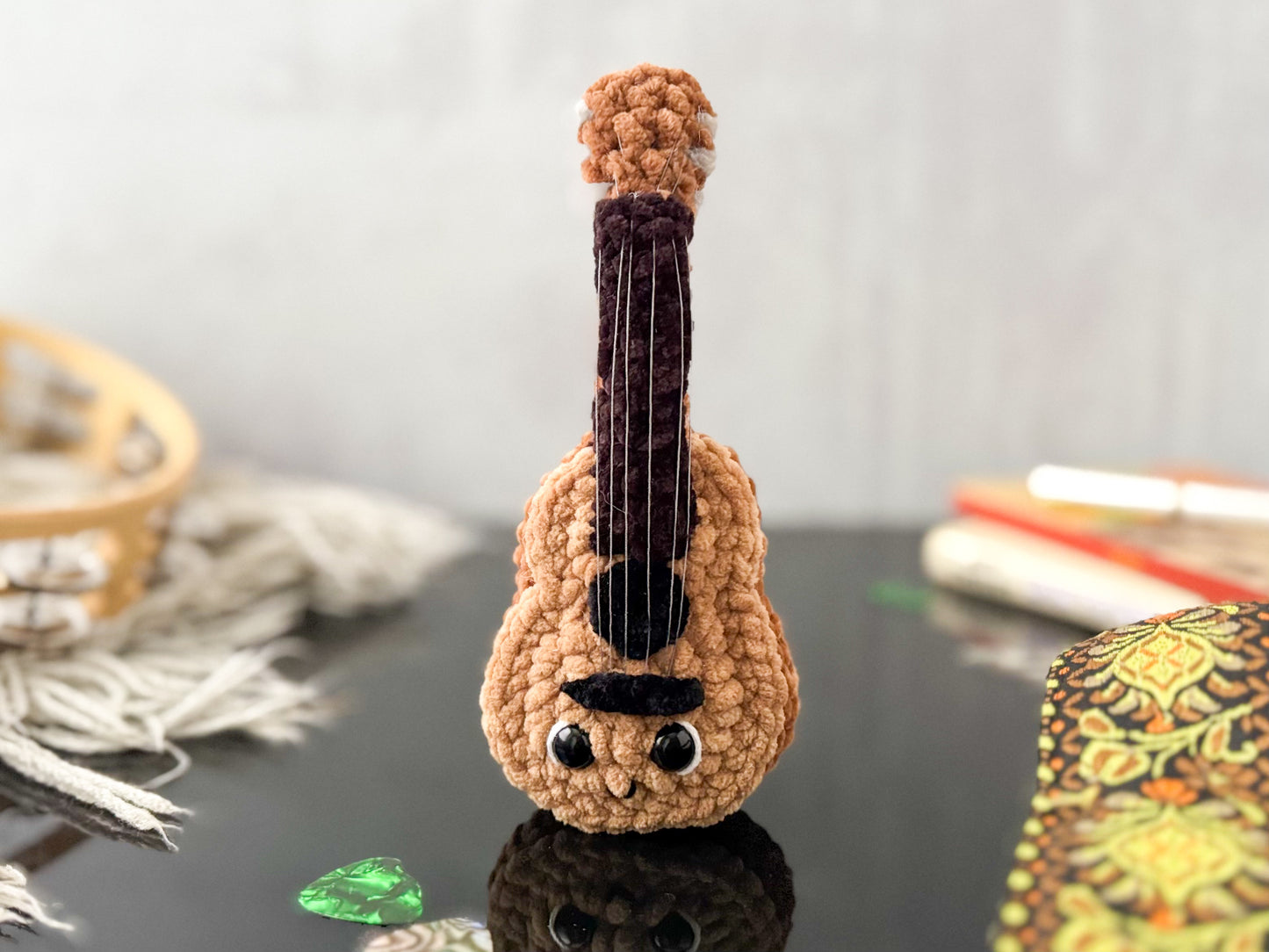 Mini Guitar Crochet Pattern