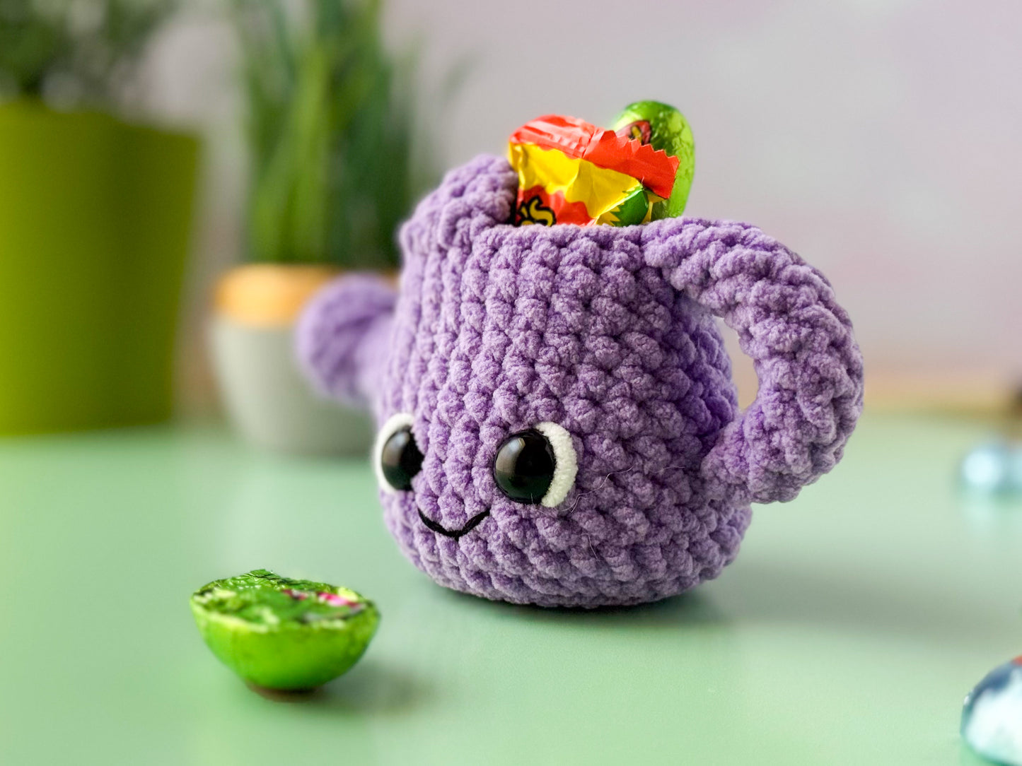 Mini Watering Can Crochet Pattern