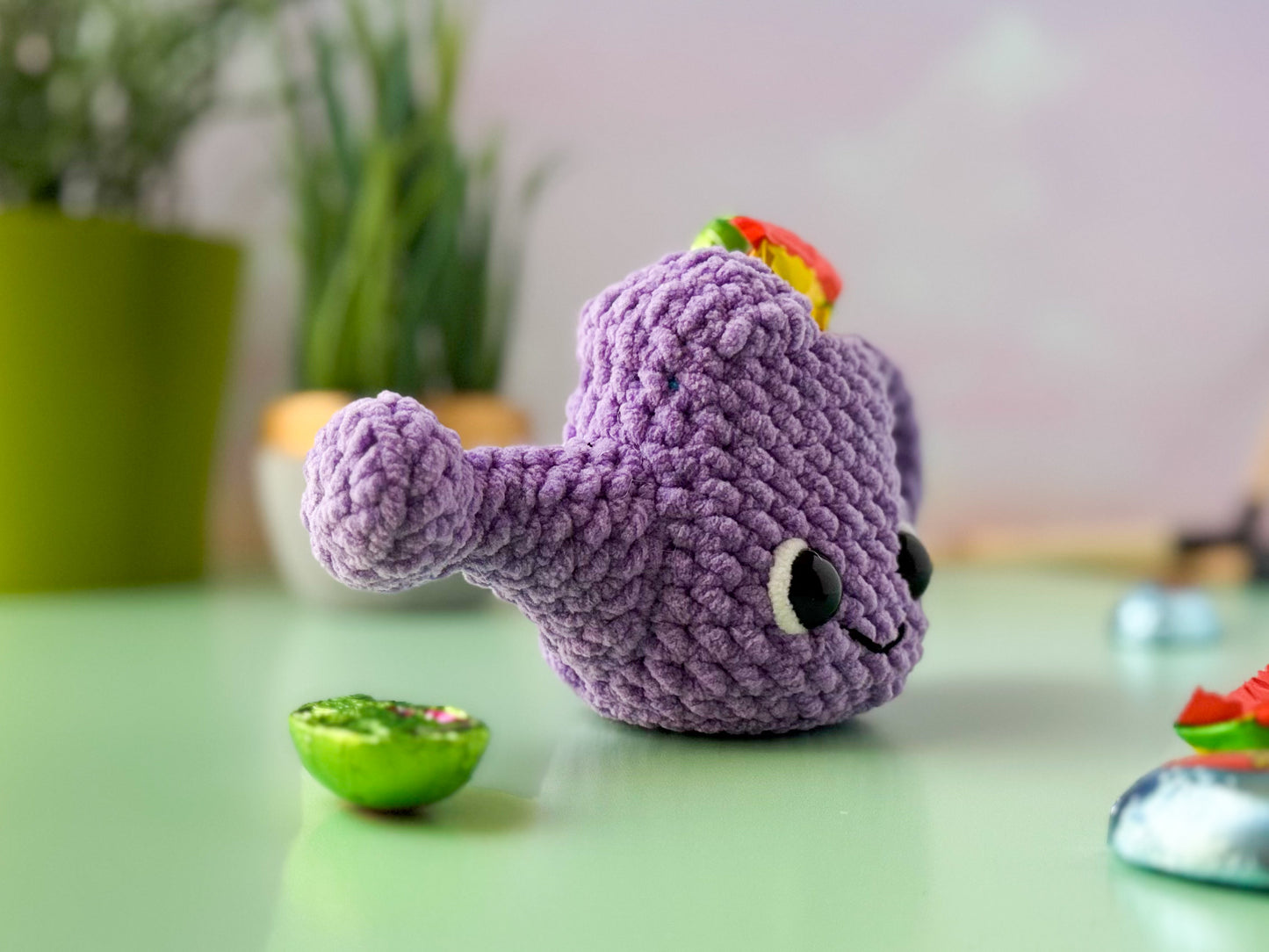 Mini Watering Can Crochet Pattern