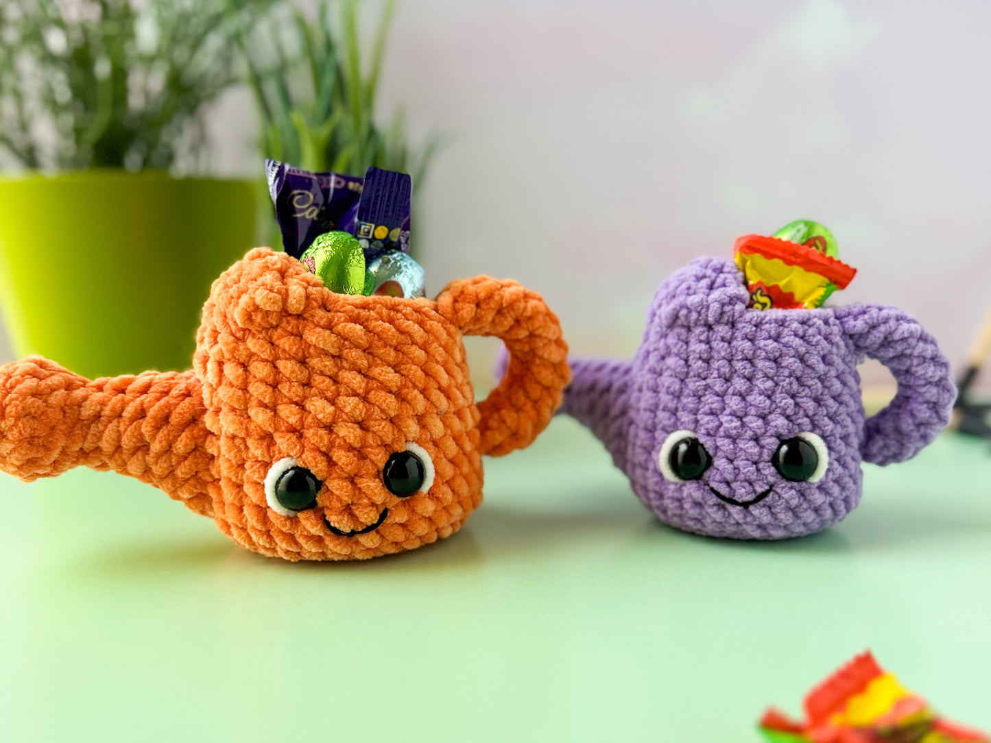 Mini Watering Can Crochet Pattern