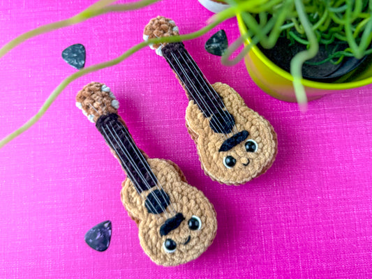 Mini Guitar Crochet Pattern
