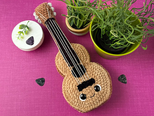 Big Guitar Crochet Pattern