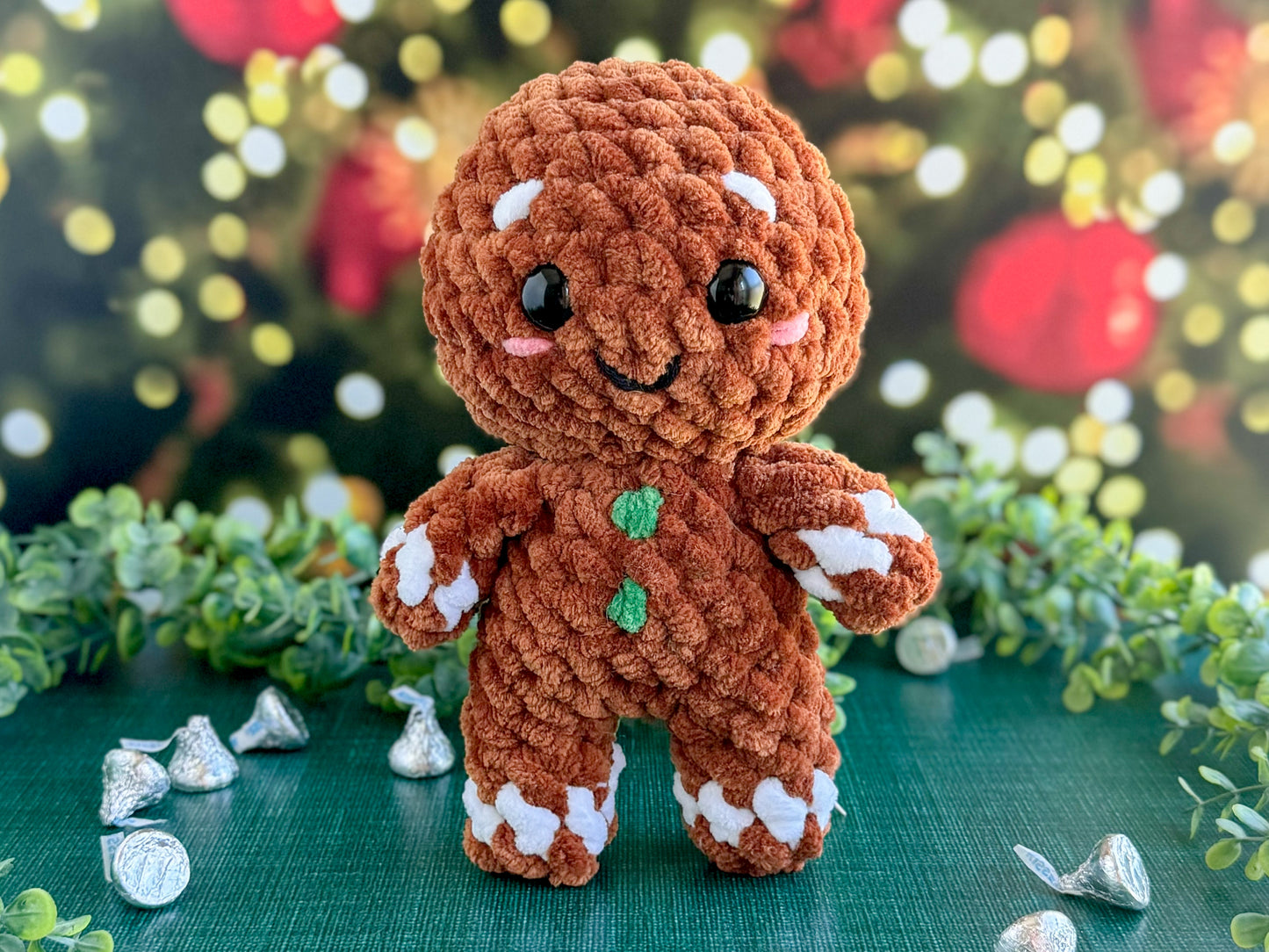 Mini Gingerbread Crochet Pattern
