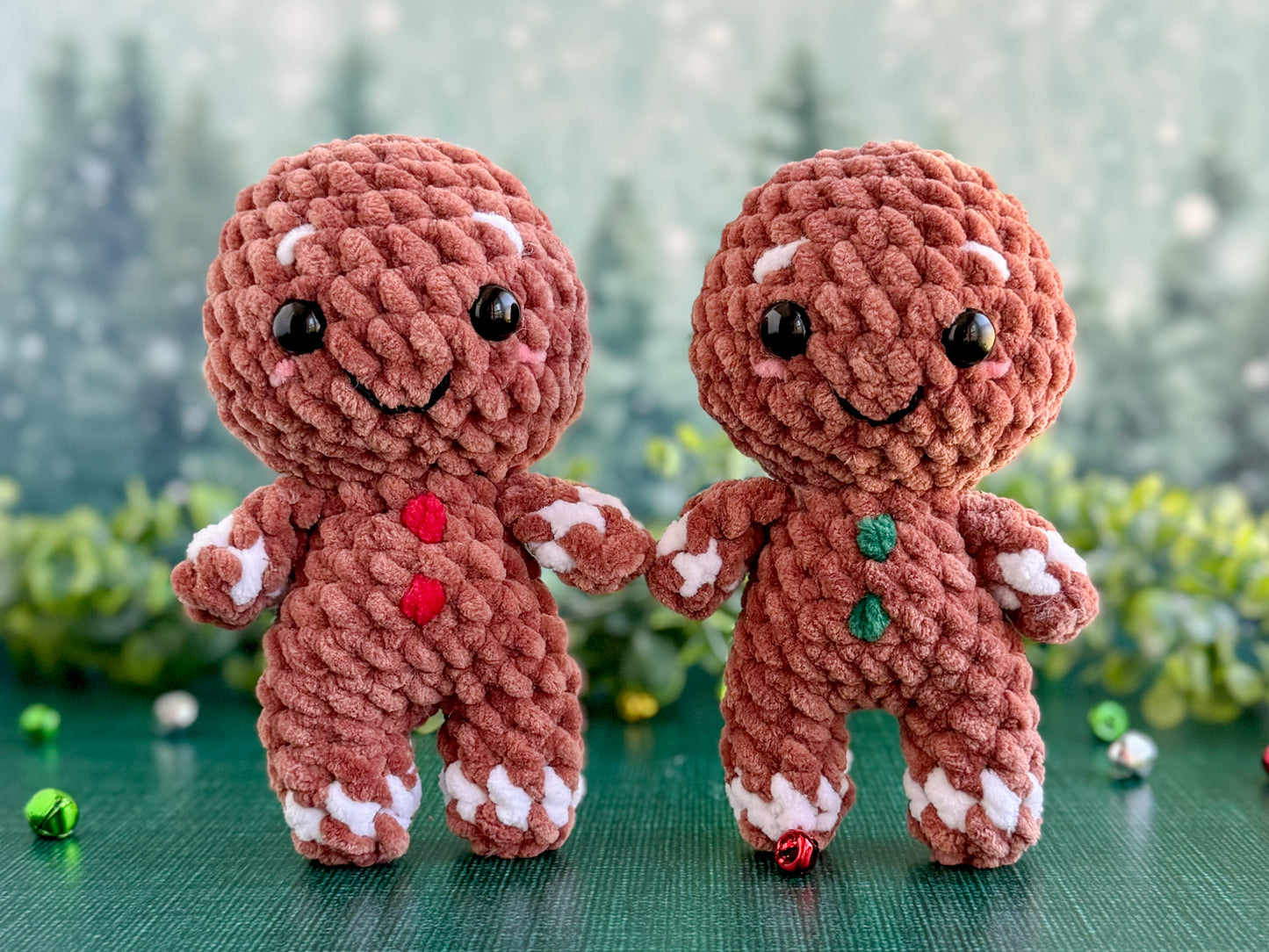 Mini Gingerbread Crochet Pattern