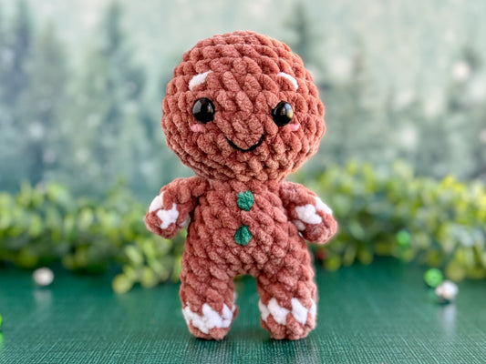 Mini Gingerbread Crochet Pattern