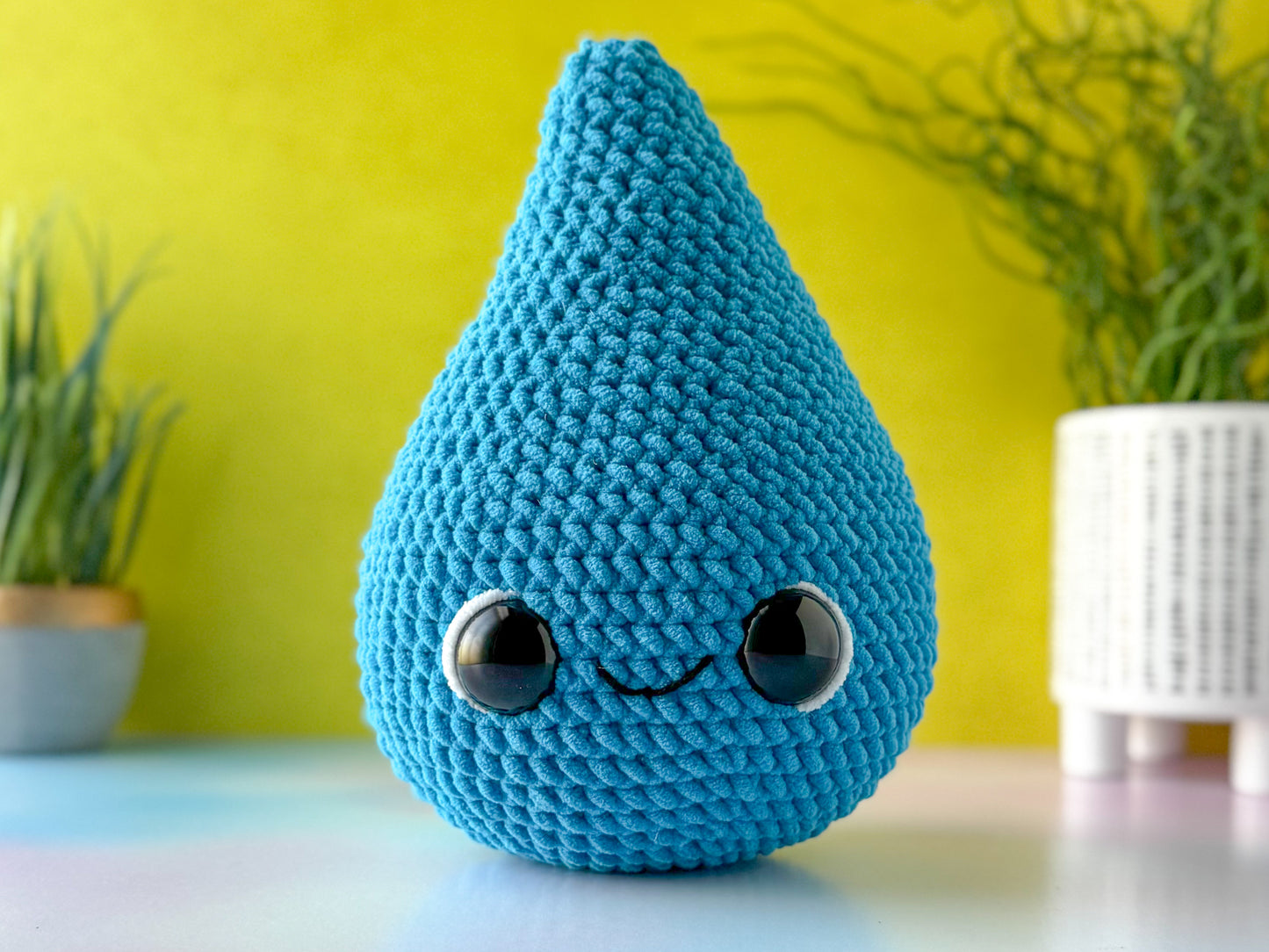 Big Raindrop Crochet Pattern