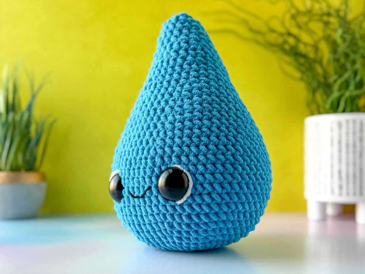 Big Raindrop Crochet Pattern