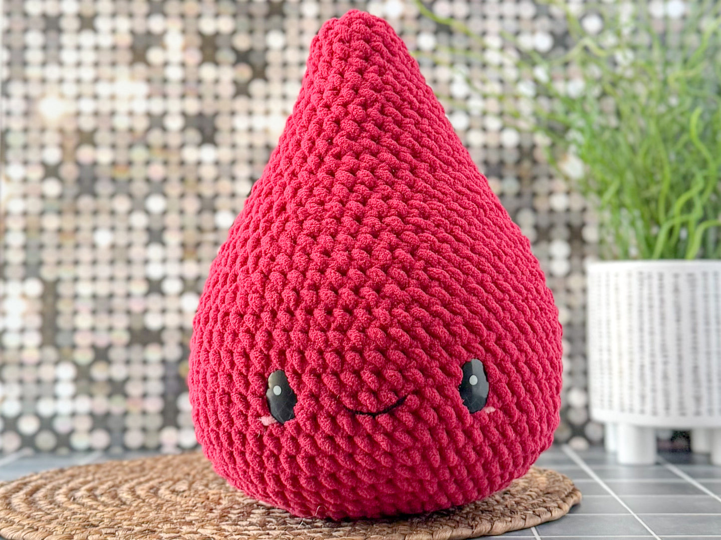 Big Raindrop Crochet Pattern