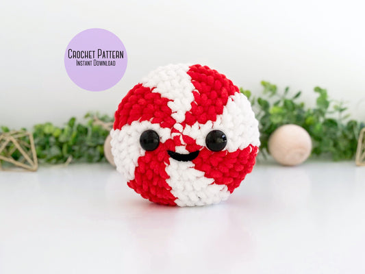 Mini Crochet Peppermint Pattern